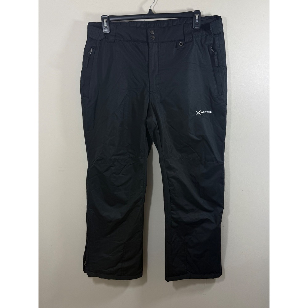Arctix Men's L 36-38x30 Black 5K Insulated Ski Snowboard Pants Winter Outdoor